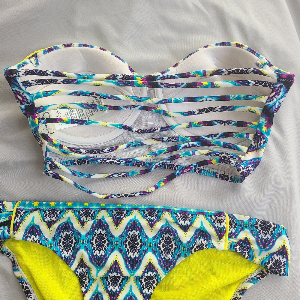 Jessica Simpson Patterned Swimwear - Picture 2 of 4